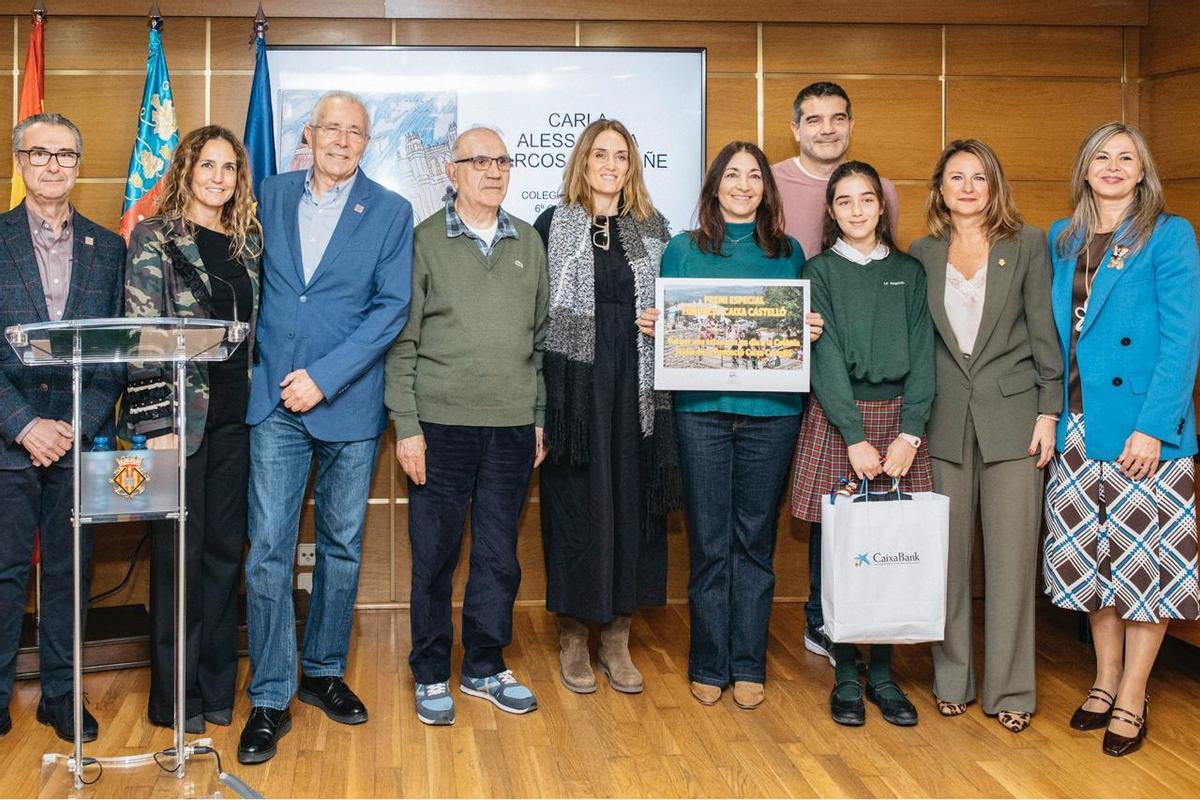 Un momento de la entrega del premio a la categoría especial.