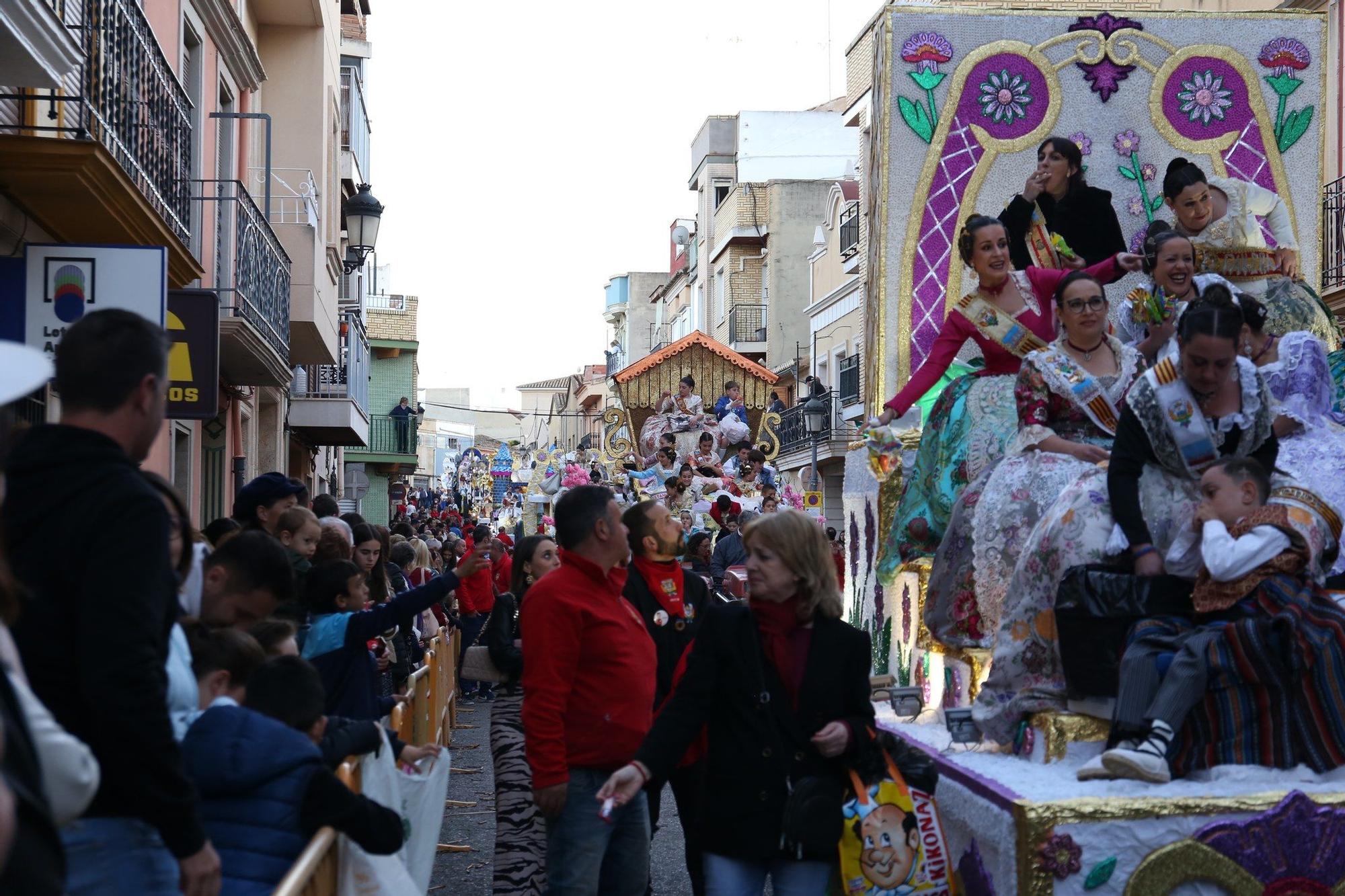 La Cabalgata de las Fallas de Cheste por San José