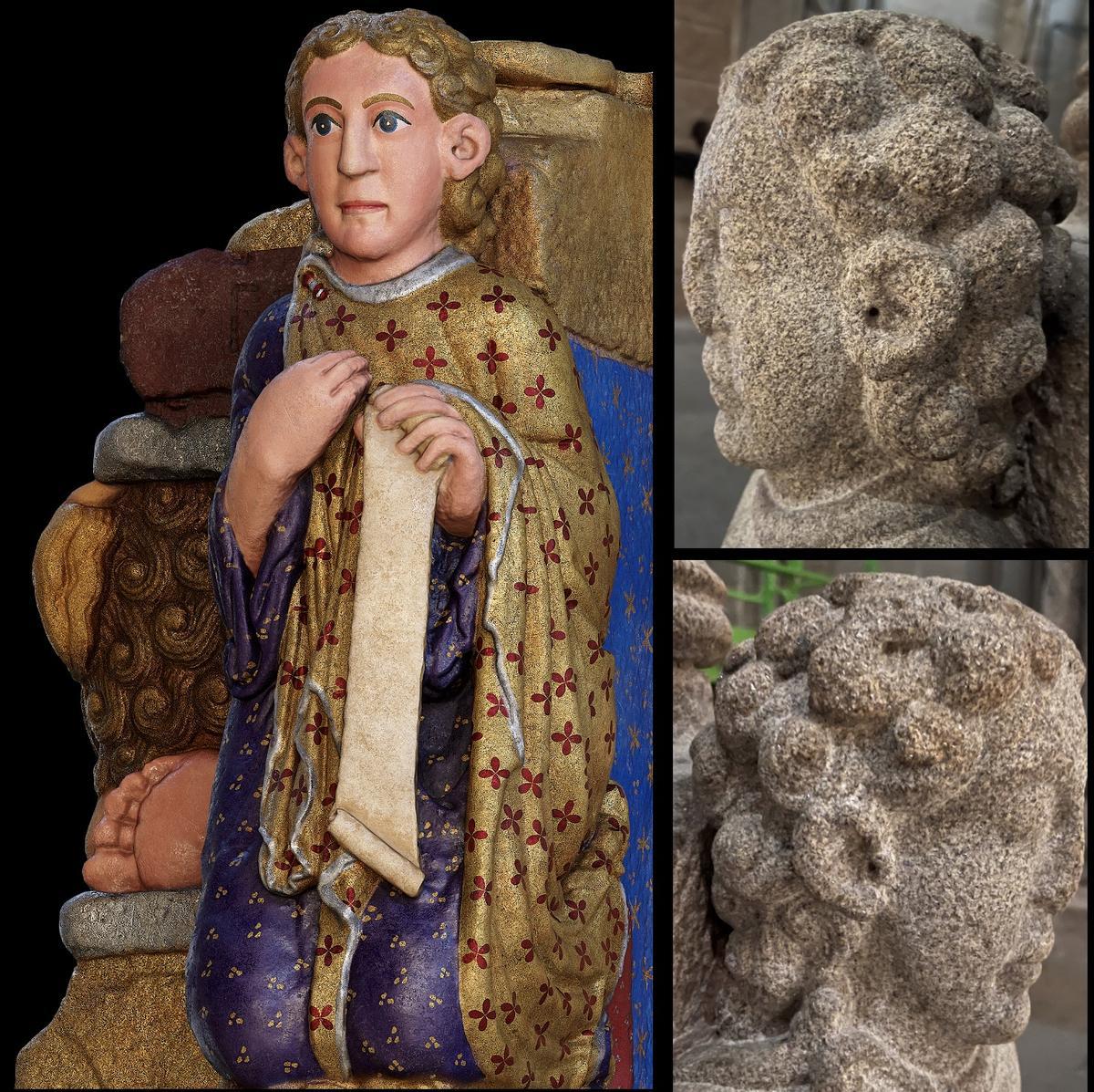 Una restauración digital revela detalles nunca vistos del retrato del Mestre Mateo