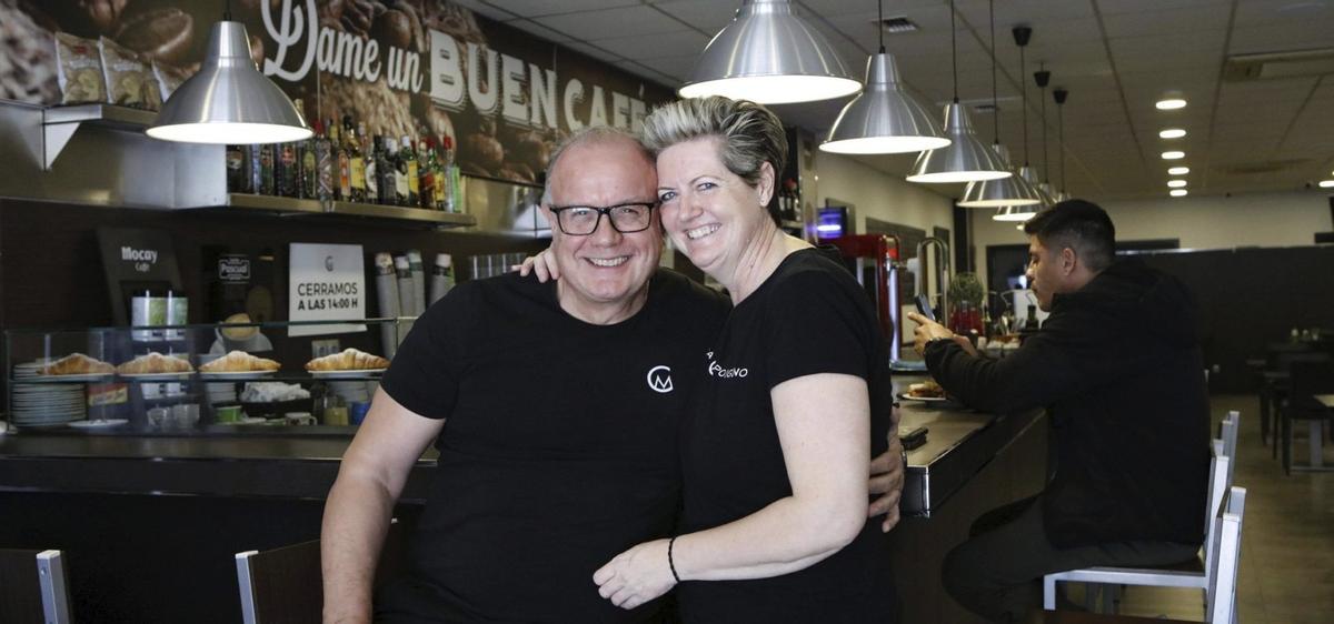 In Inca stadtbekannt: Antonia Burguera und Pedro Rodríguez in ihrer Cafeteria Mercantil.