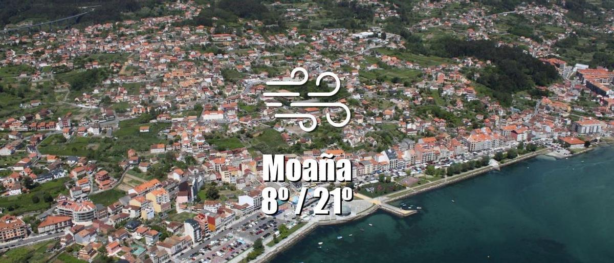 El tiempo en Moaña: previsión meteorológica para hoy, lunes 30 de marzo