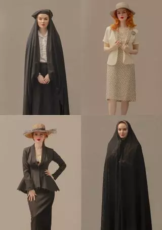 Imágenes de distintas fotógrafas que demuestras la situación de las mujeres en Irán