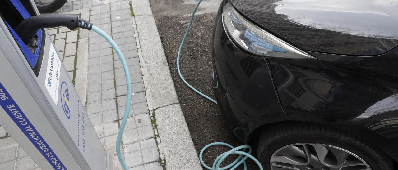 Un vehículo eléctrico.