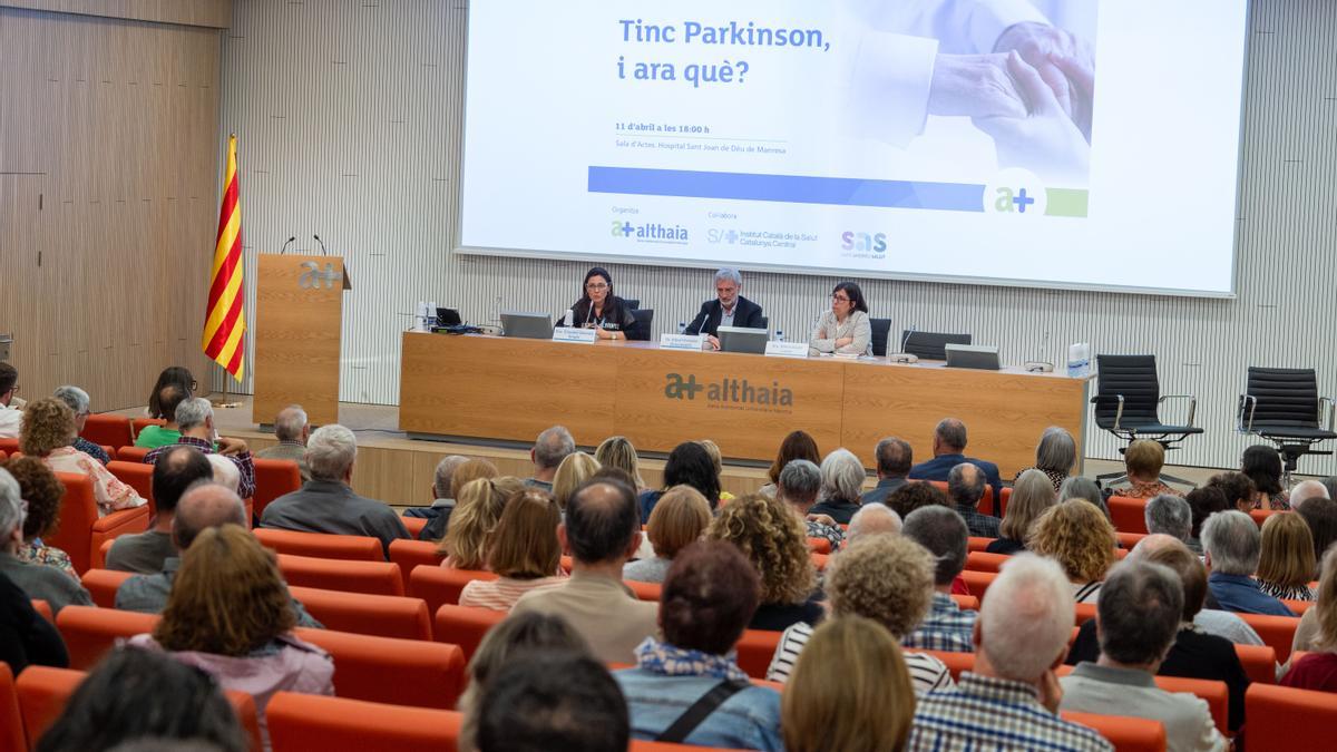 L'acte s'ha dut a terme coincidint amb el Dia Mundial del Parkinson