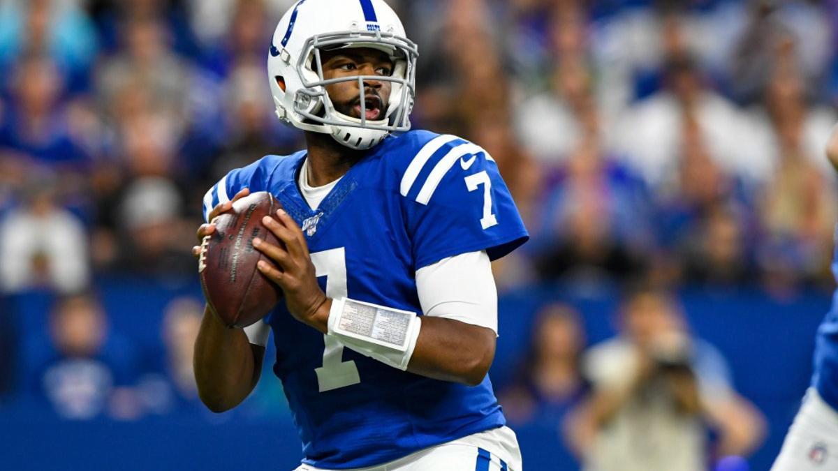 Brissett debutó en la NFL con los New England Patriots