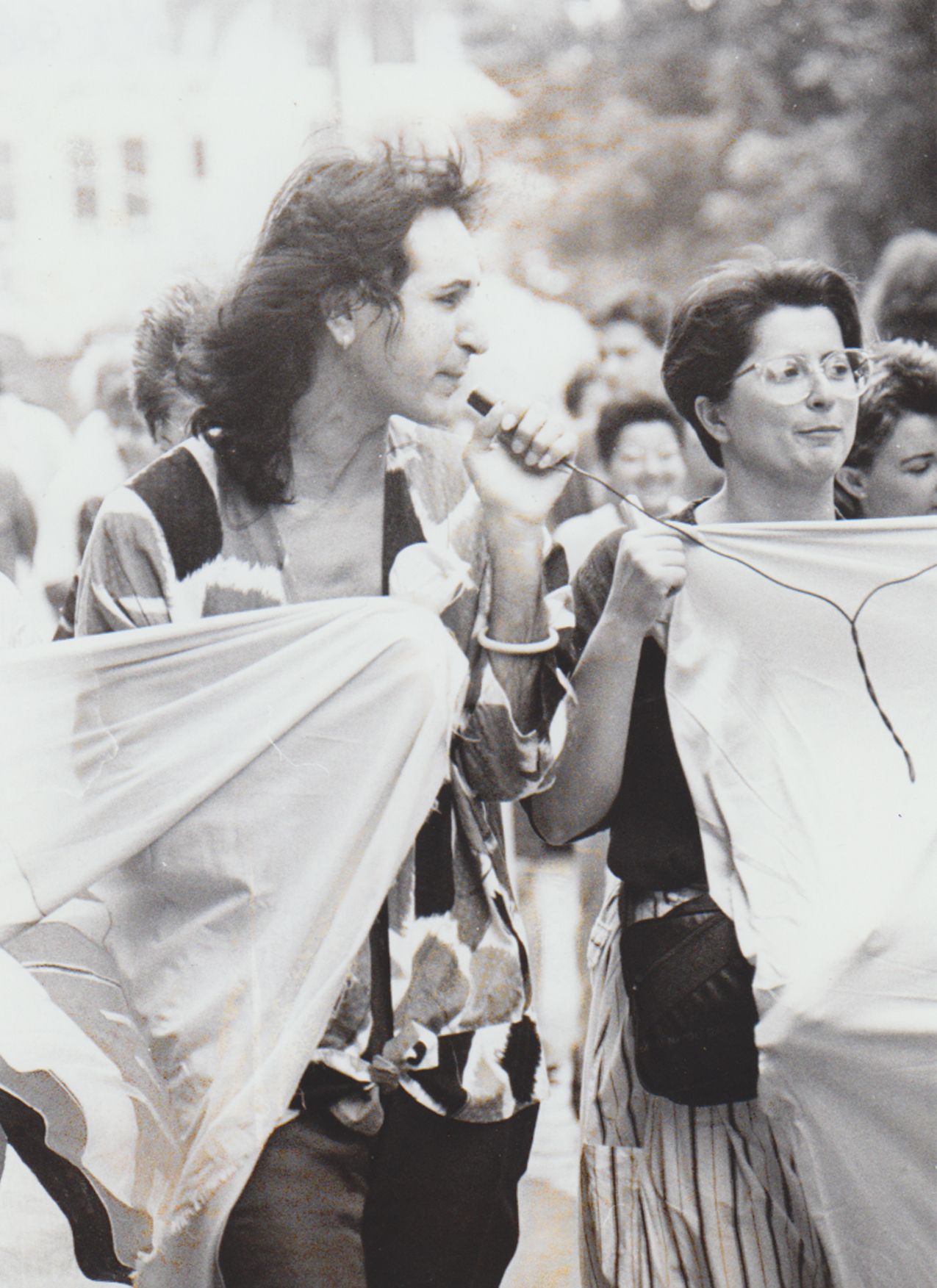 Manifestación de gais y lesbianas en 1993