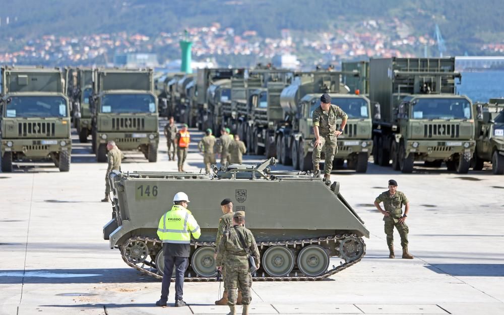 Desfile de acorazados desde Vigo rumbo al Báltico