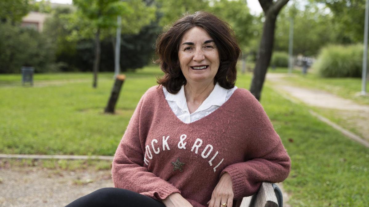La dirigente del colectivo en Extremadura.