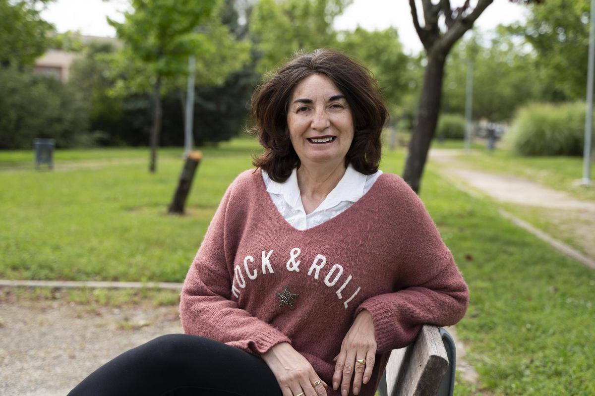 La dirigente del colectivo en Extremadura.