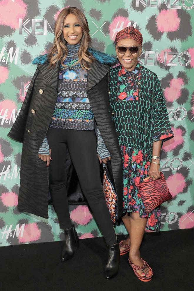 Desfile Kenzo x H&M: Iman
