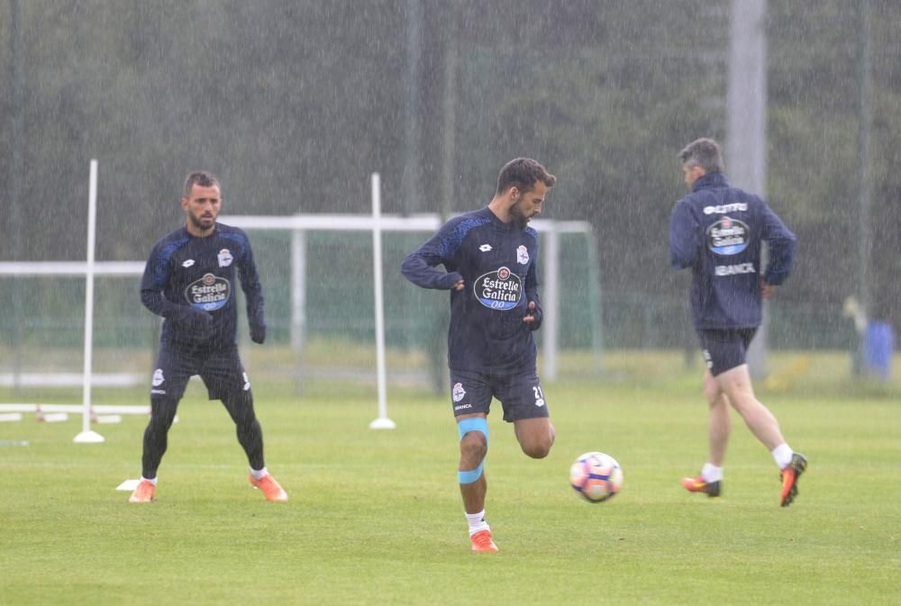 Bruno Gama completa el entrenamiento