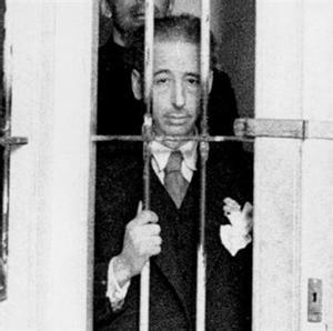 Detenido 8 Lluís Companys, en la cárcel, el 7 de octubre de 1934.