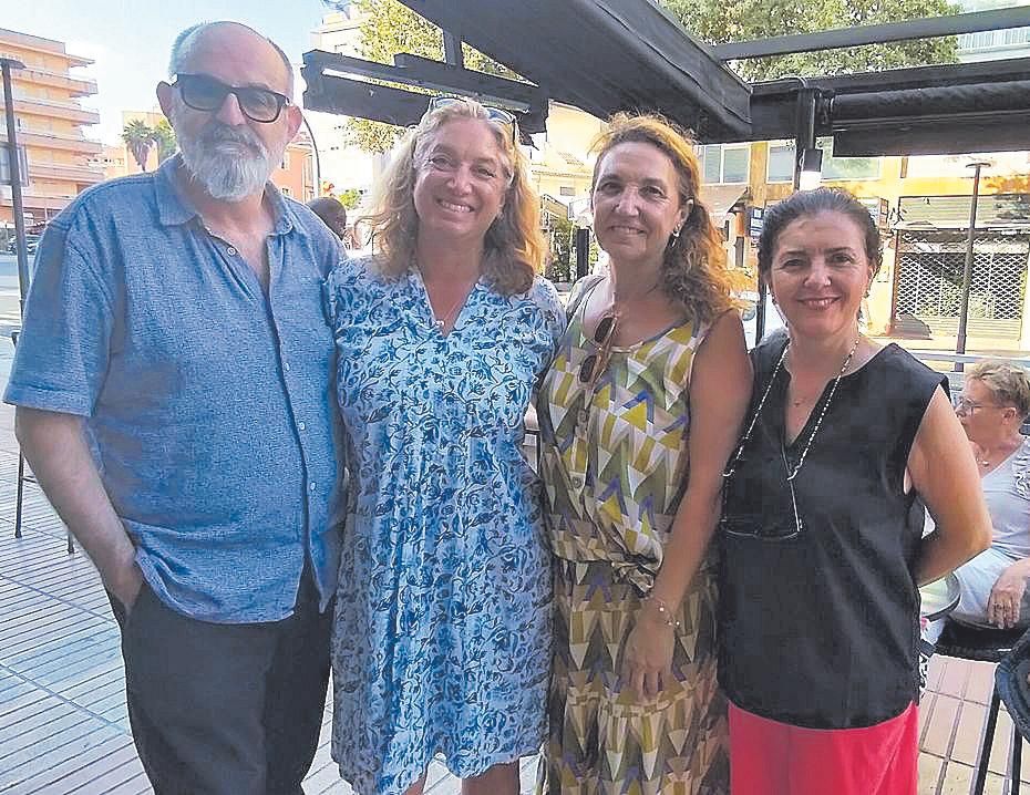 Antelm Pujol, Tiffany Blackman, Nuria Basilio y Mar Delgado.