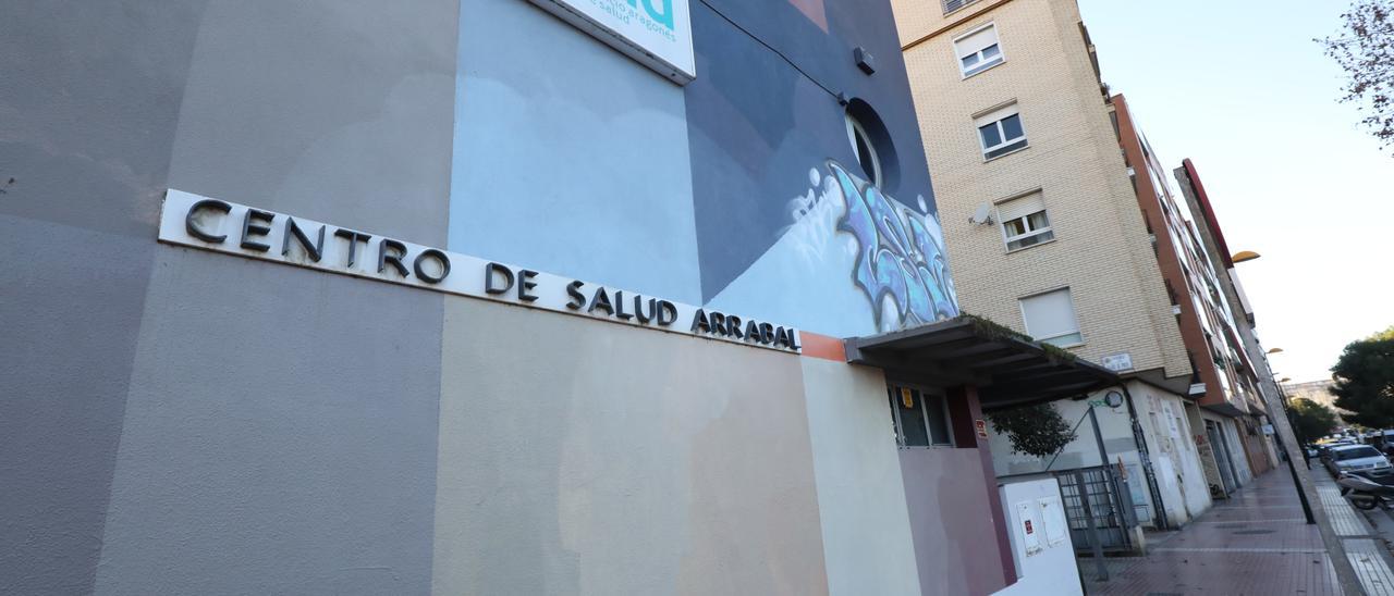 Inmediaciones del centro de salud Arrabal, este viernes.