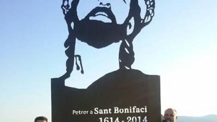 El monumento del IV Centenario del Voto a San Bonifacio se bendice hoy