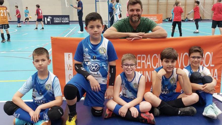 Voleibol La cantera del CV Gandia,  en el Top 5 de la Comunitat Valenciana