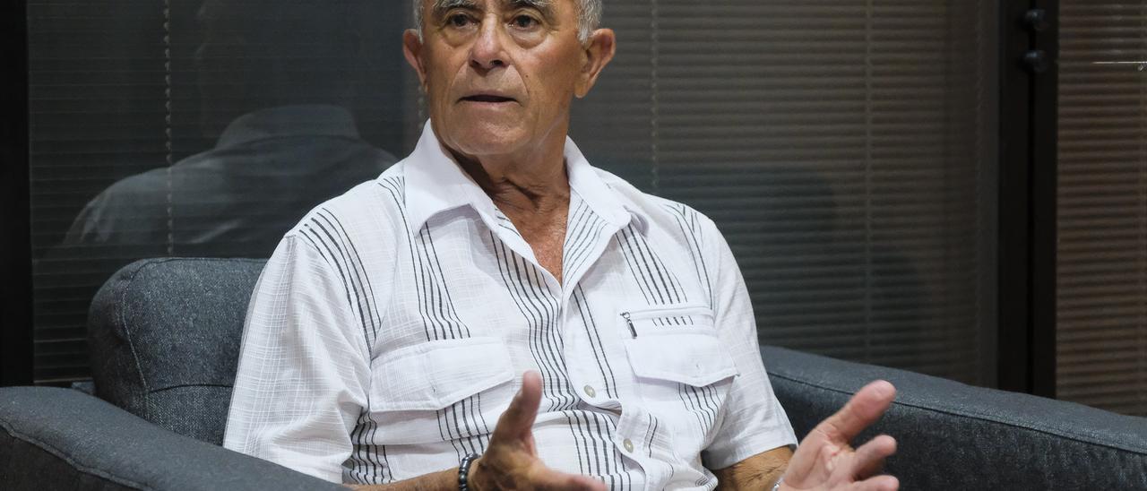 Antonio Mariano Trujillo, presidente de la Asociación Salvar la Bahía de Santa Águeda.