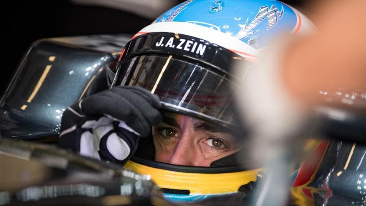 Alonso, este viernes en Abu Dhabi