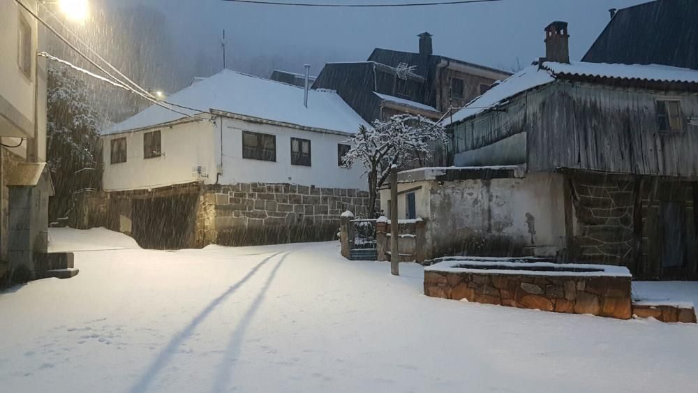 Sanabria, en blanco por la nieve