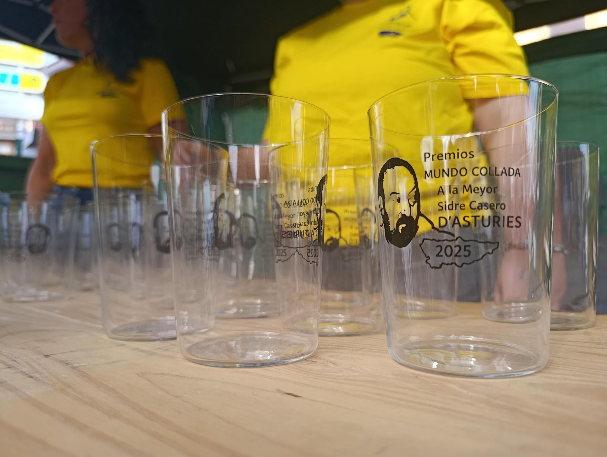 Héctor García, de Llanes,  gana la "champions" de la sidra casera en Villaviciosa