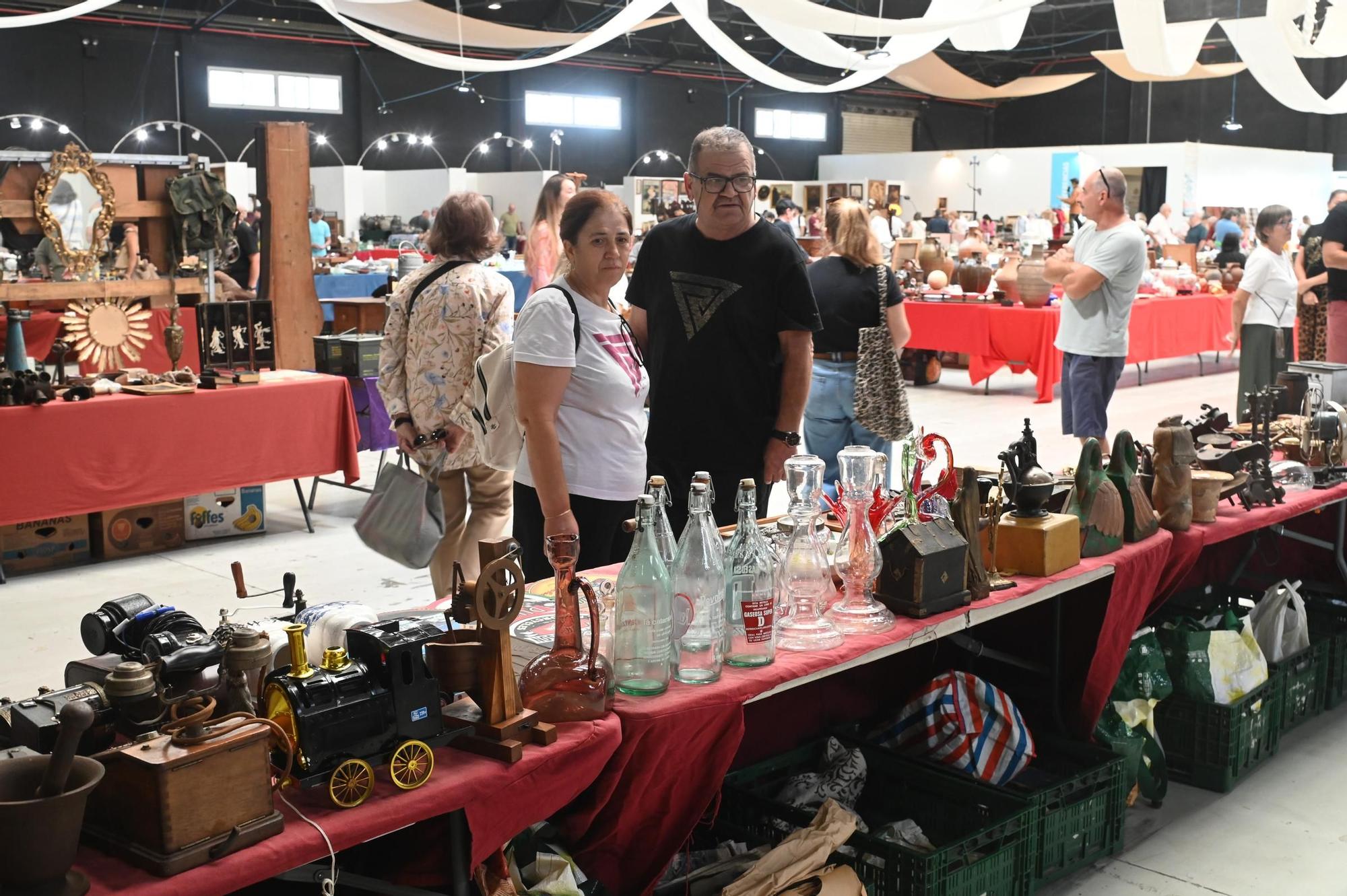 Las imágenes de la Feria de antigüedades de Vila-real