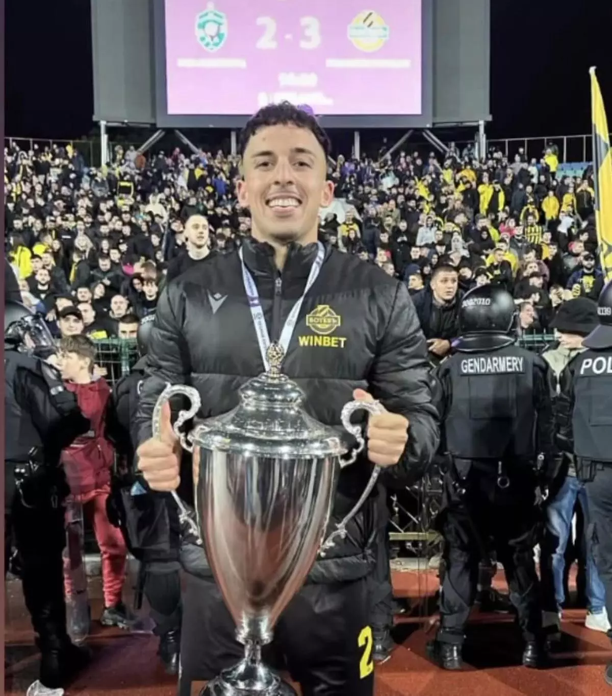 Antonio Perera, campeón de Copa en Bulgaria y directo a la Europa League