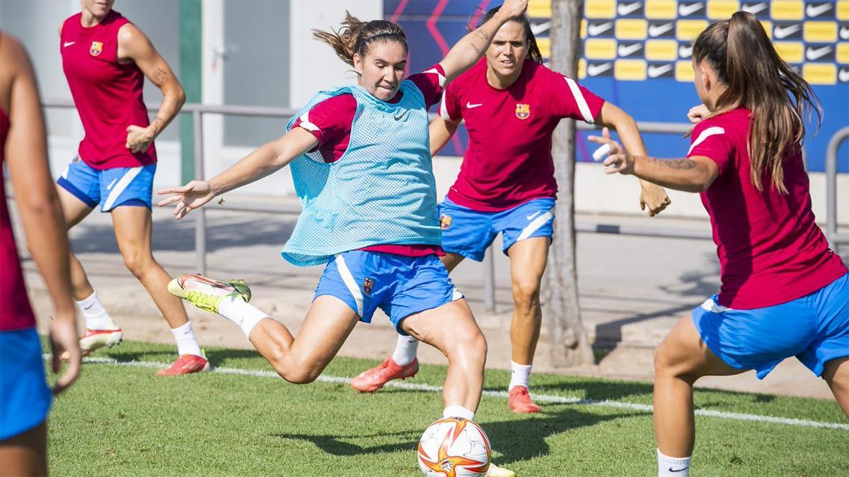 Entrenamiento del Barça Femenino