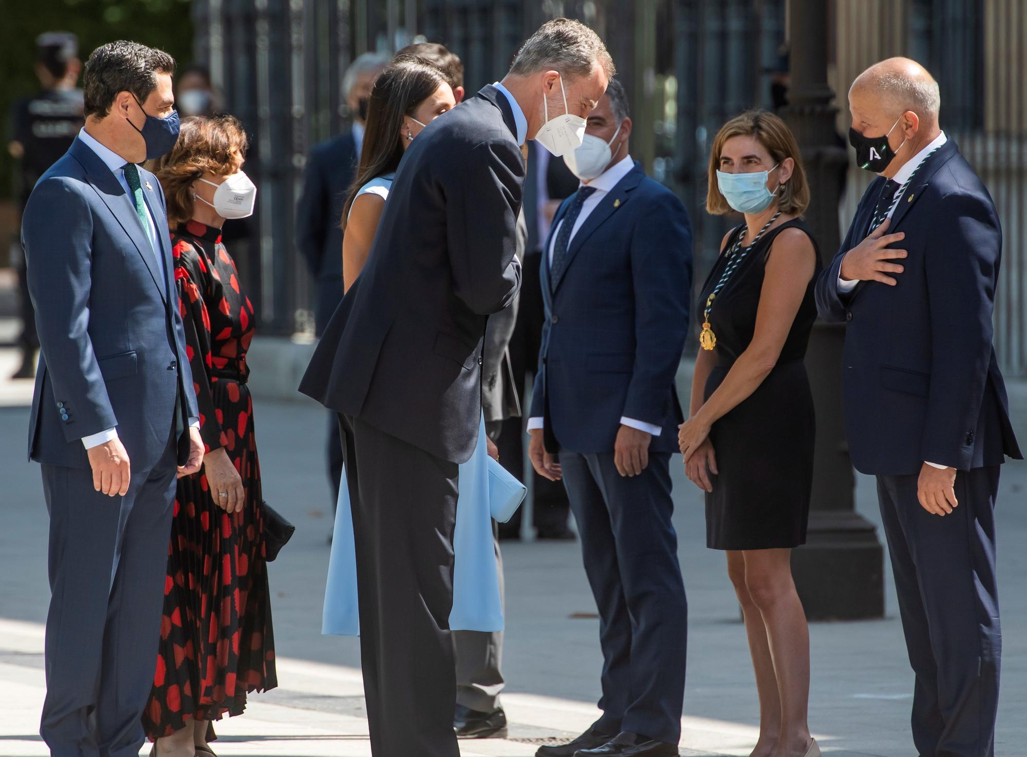 El rey Felipe VI recibe la Medalla de Honor de Andalucía