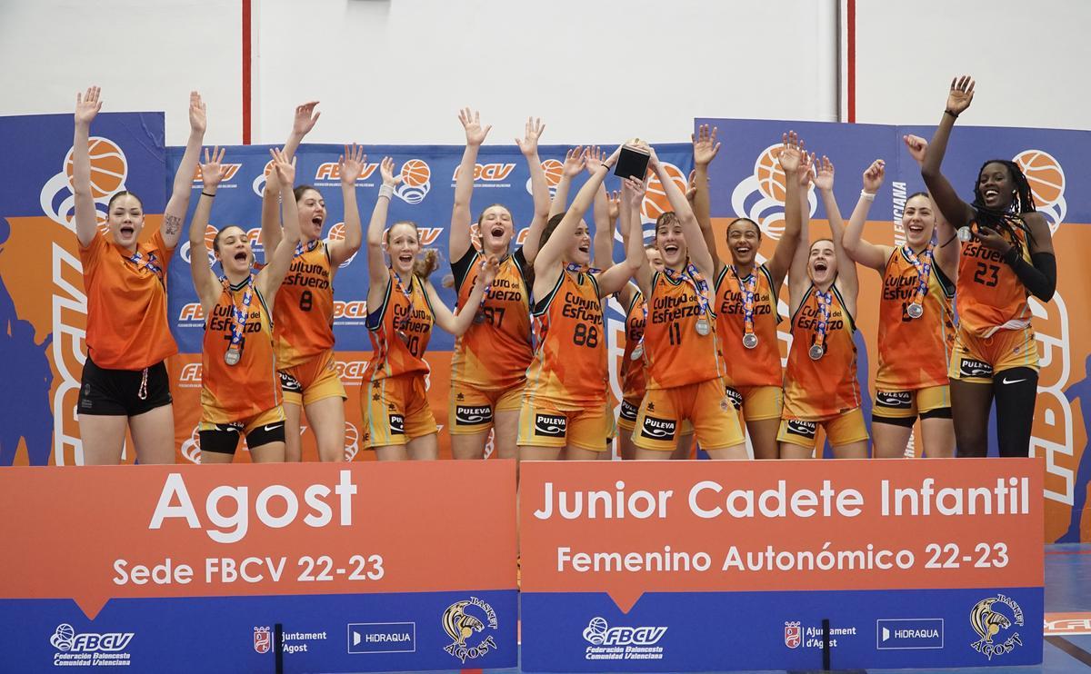 El equipo femenino del Valencia Basket