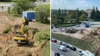 "Están destrozando nuestro parque", denuncian vecinos de Vicálvaro sobre el nuevo cantón de limpieza