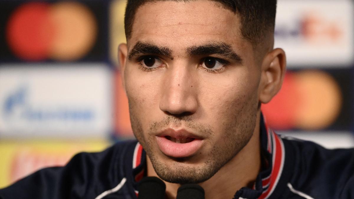 Achraf Hakimi, actual jugador del PSG