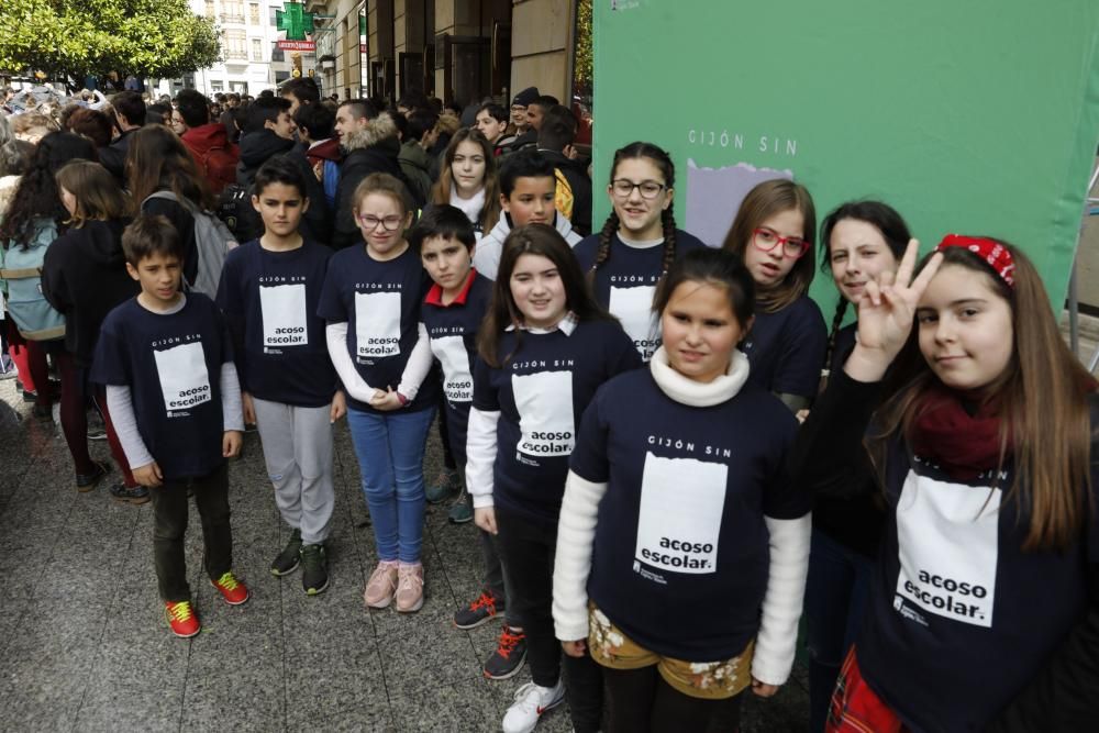 Jornada acoso escolar en el Jovellanos (Gijón)