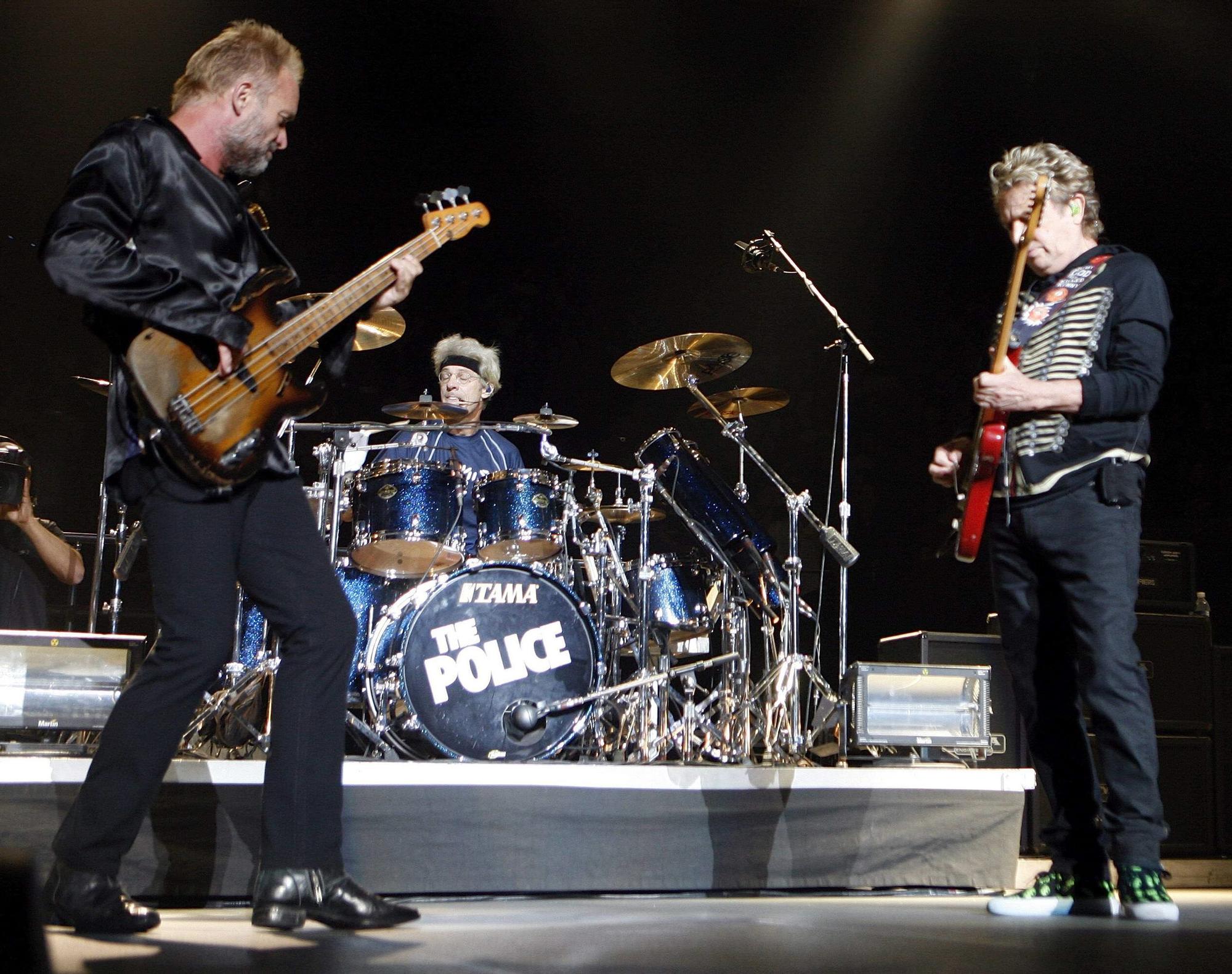 The Police en 2008. 