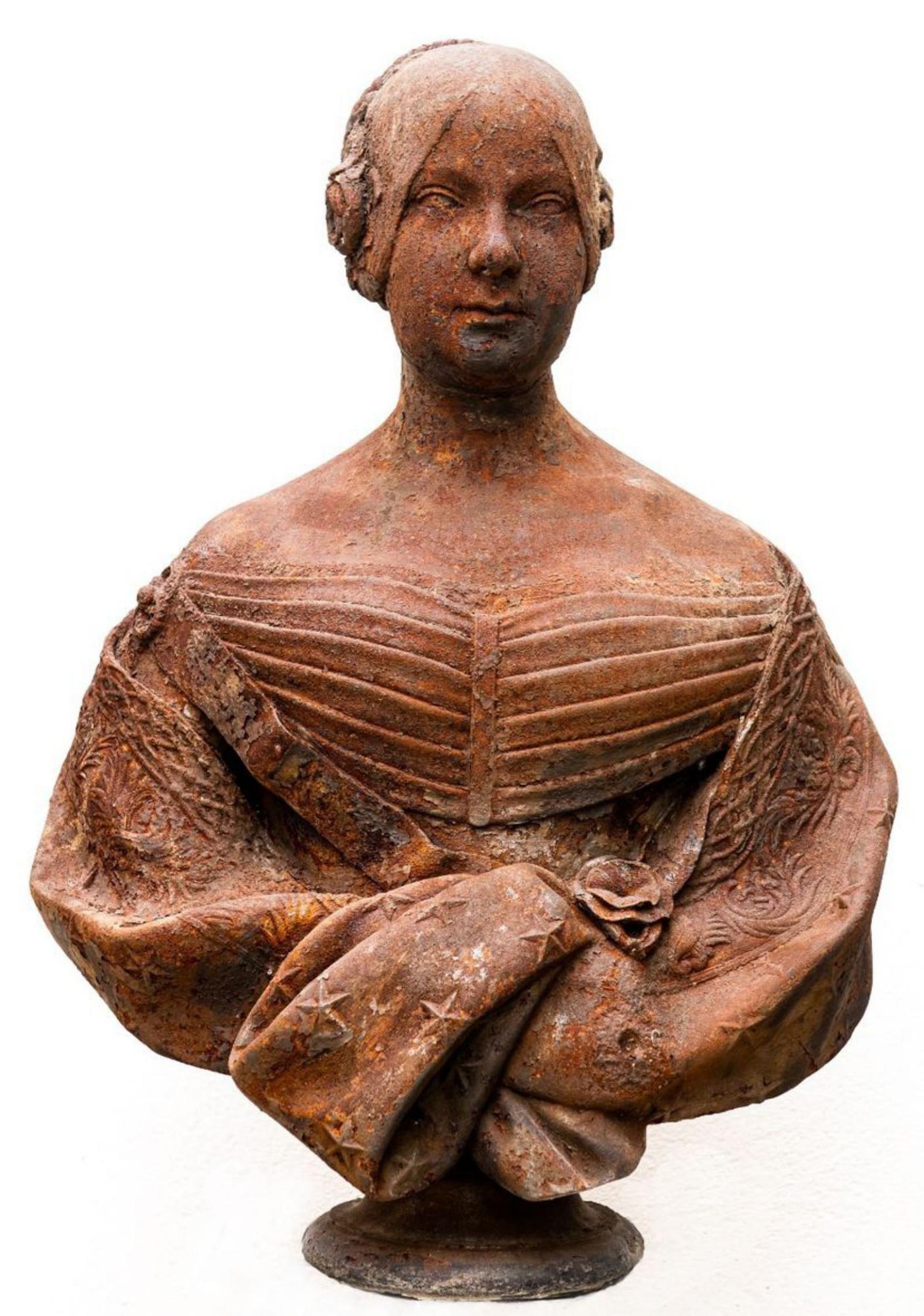 El bustu d&#039;Isabel II. 