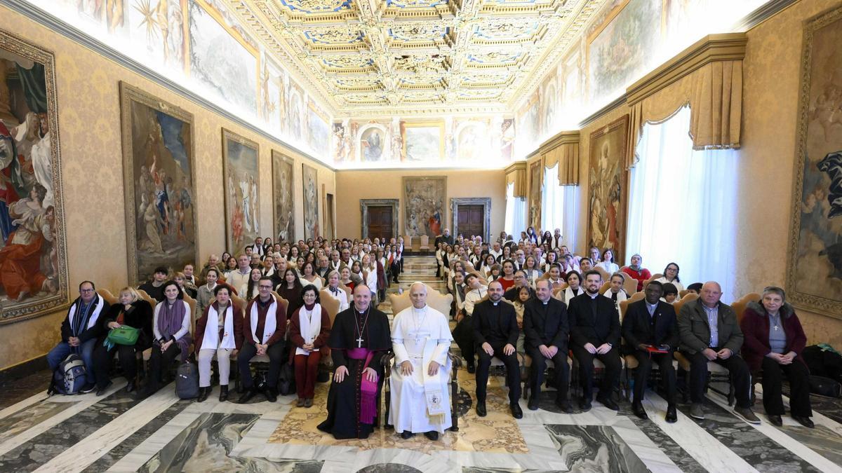 El papa recuerda un 2025 marcado por la guerra y la muerte del "añorado" Francisco