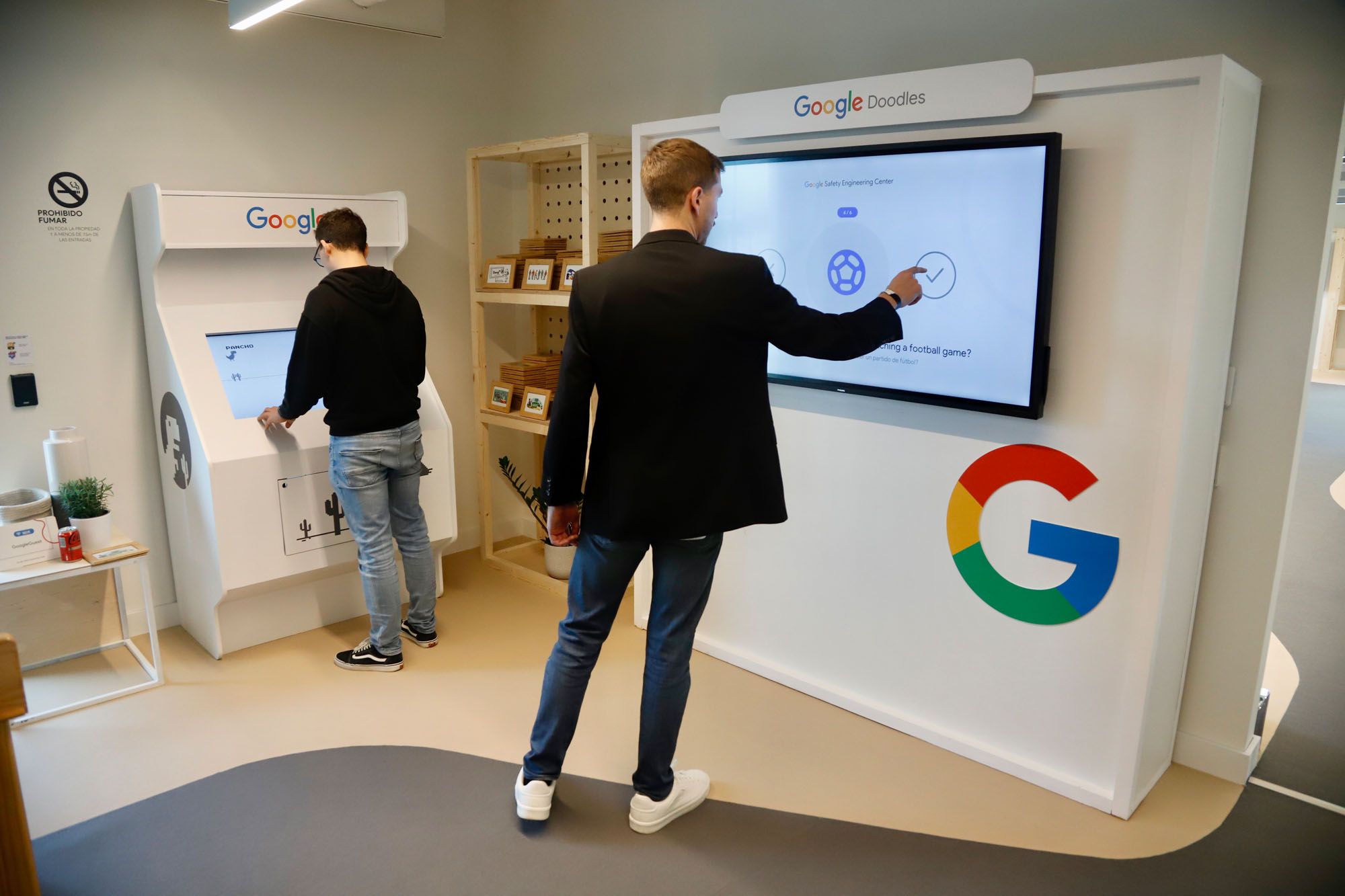 La inauguración del Centro de Ciberseguridad de Google en Málaga, en imágenes