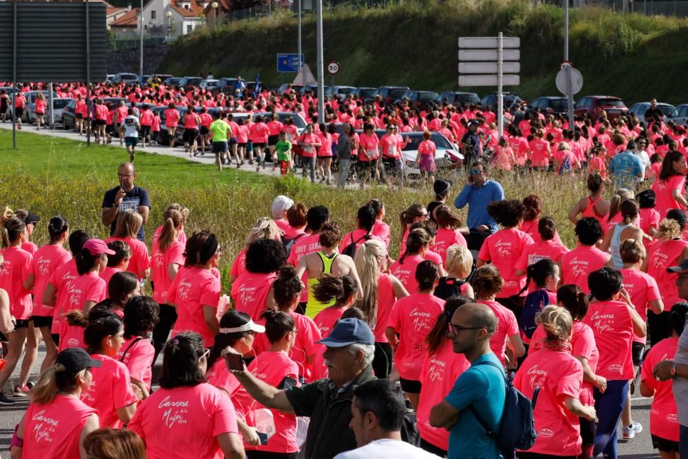 Carrera de la mujer 2018 en Gijón