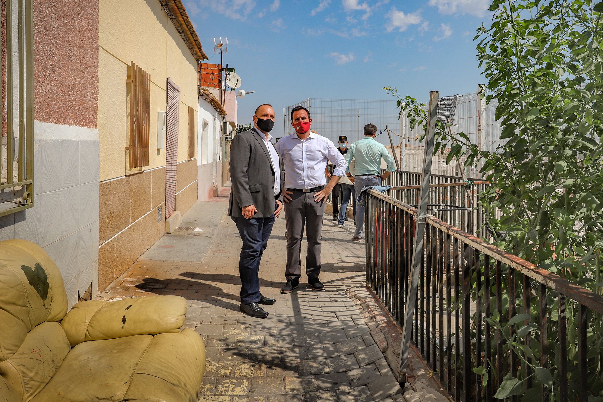 Ayuntamiento y Generalitat actuarán en la calle Pardo Bazán de Callosa para evitar su hundimiento