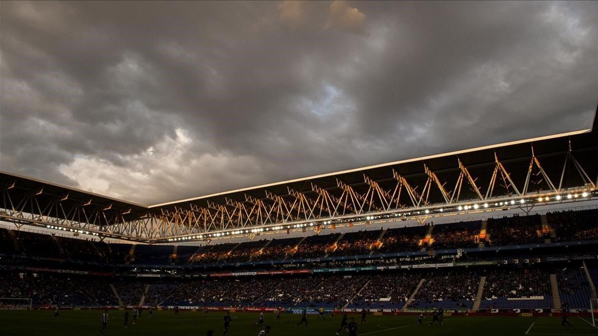 Una imagen del RCDE Stadium en un partido del Espanyol.