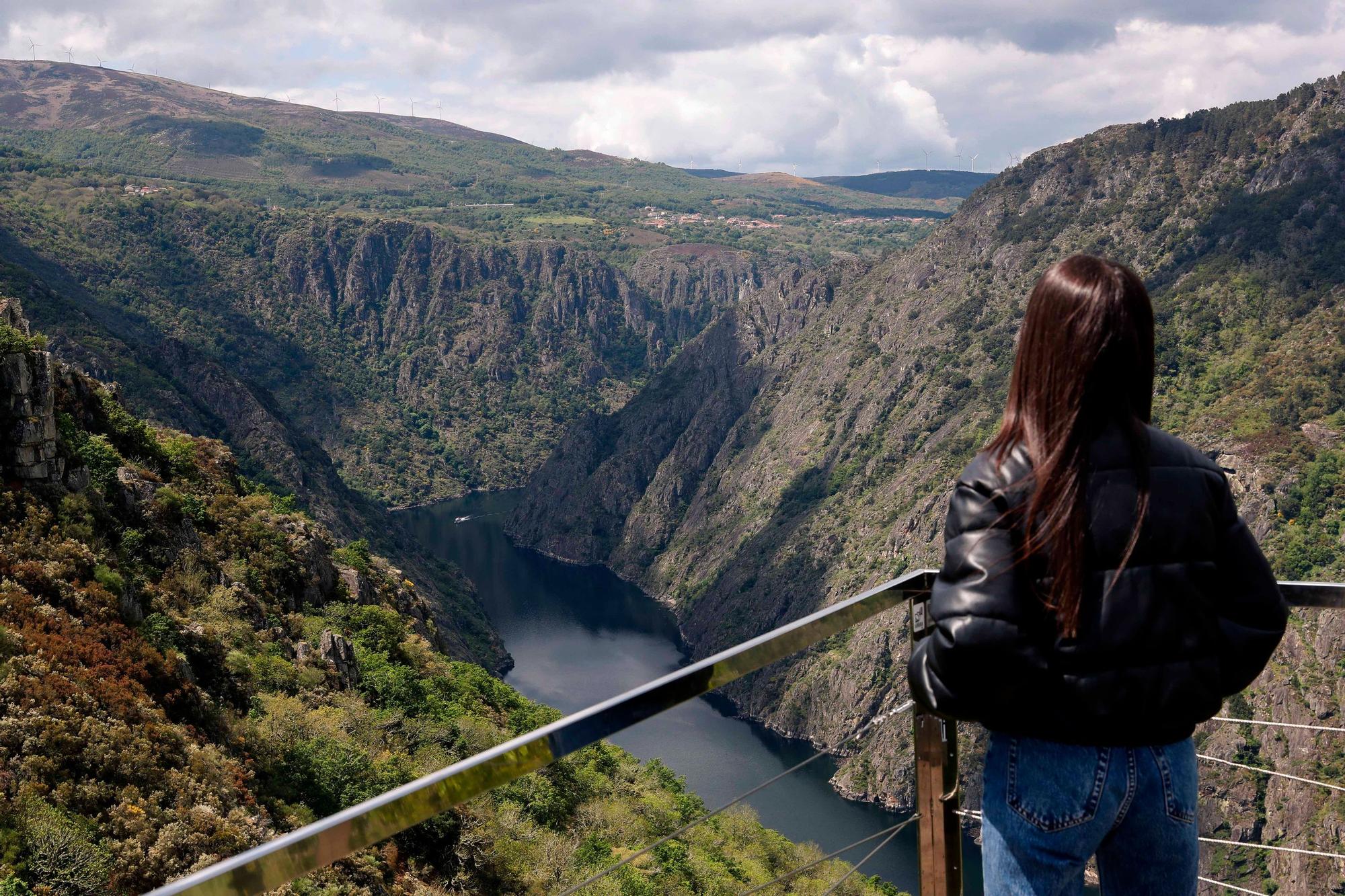 La magia de la Ribeira Sacra y los cañones del Sil, a vista de dron