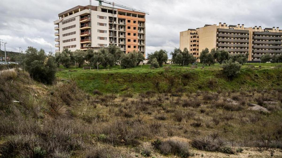 Parcela de El Junquillo donde se construirán viviendas públicas