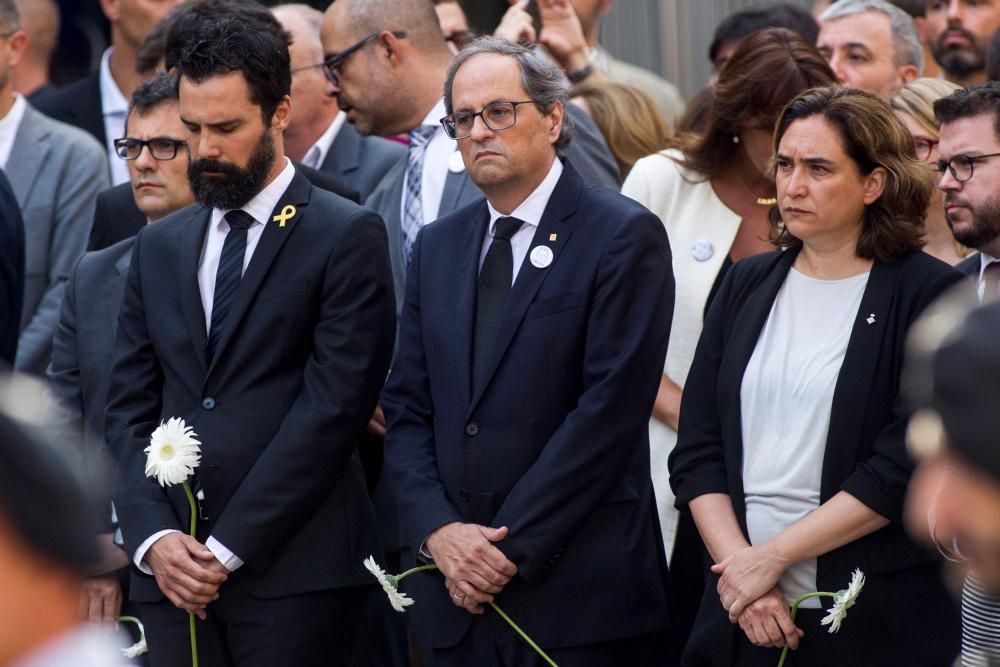 Actos de homenaje por las víctimas del 17-A