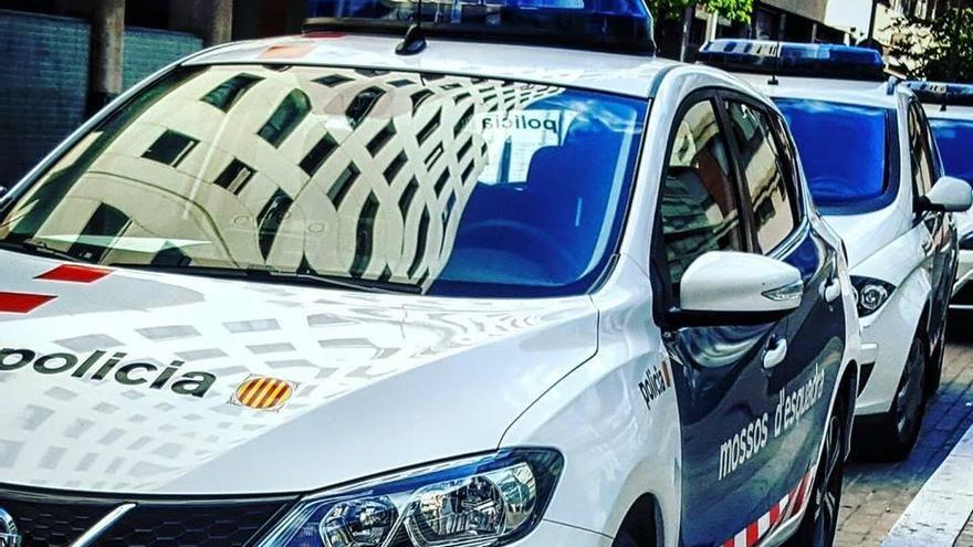 Un vehicle dels Mossos d&#039;Esquadra.