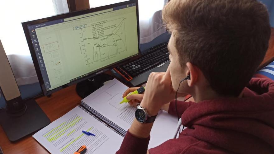 Los exámenes serán online en la Universidad de Oviedo