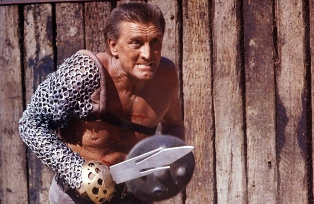 Kirk Douglas, a ’Espartaco’ (1960), de Stanley Kubrick.