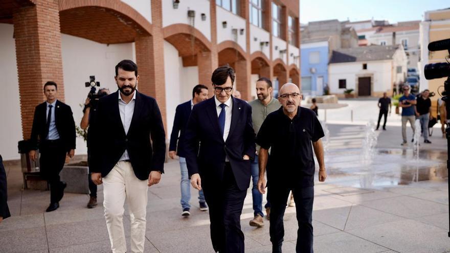Illa reivindica los lazos con Extremadura y defiende el modelo de financiación: "No perjudica a nadie"