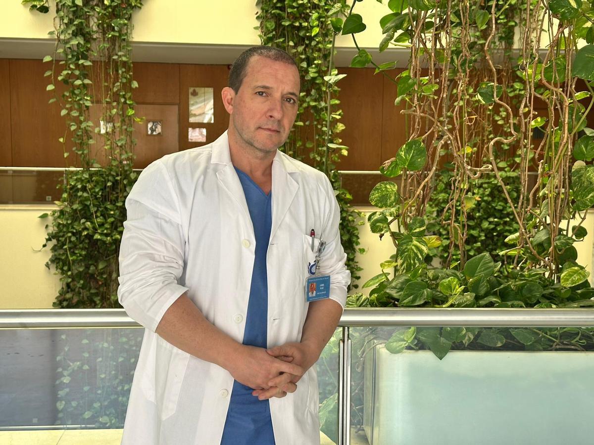 Jaime Ruiz Clemente, jefe del servicio de Otorrinolaringología del Hospital San Juan de Dios del Aljarafe