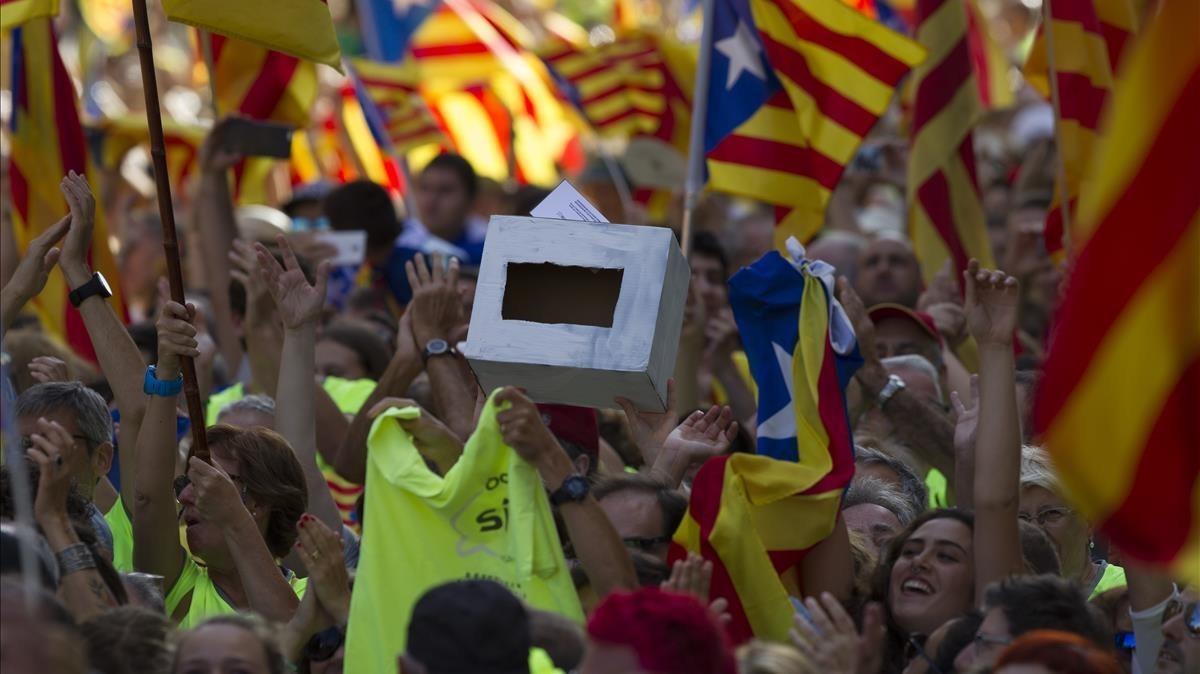 La Diada 2017, en imatges