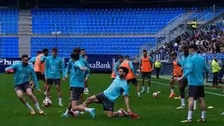 Málaga CF: Juande, Juan Hernández y Nelson Monte vuelven a entrenar