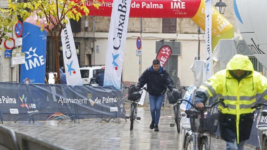 Aplazada la Diada Ciclista de Sant Sebastià debido al mal tiempo